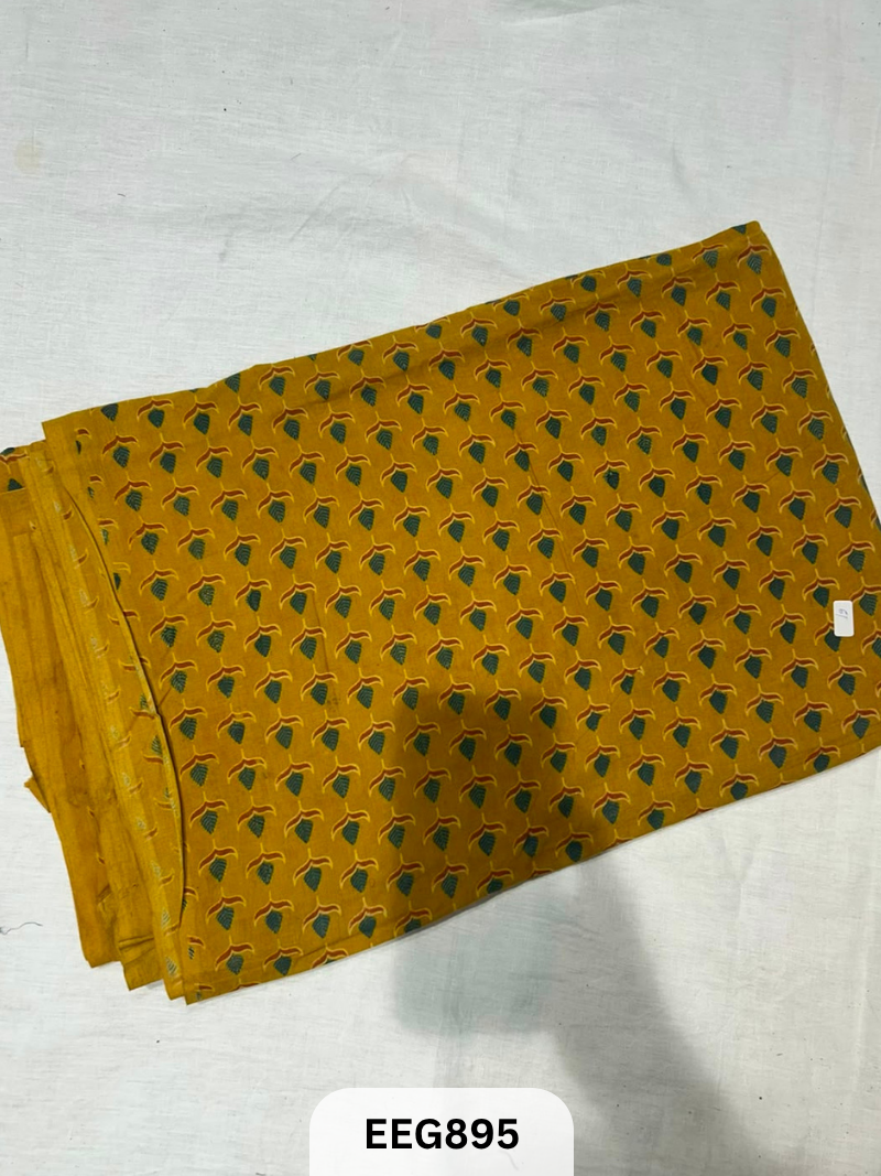 COTTON AJRAKH FABRIC-1MTR