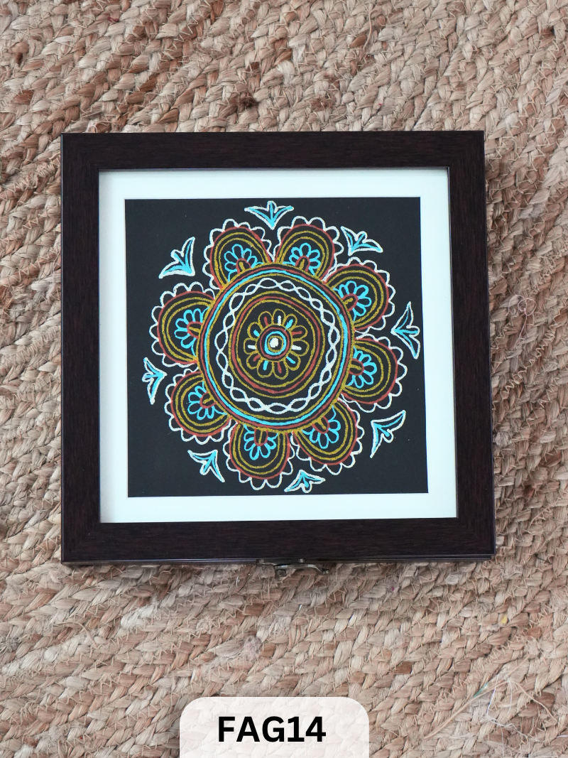 ROGAN ART PAINTINGS PATCHS GIFT BOX