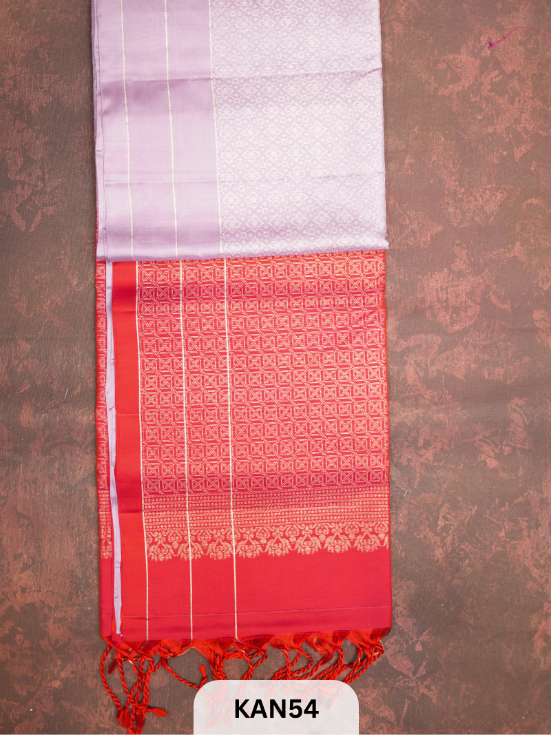 KANCHIPURAM HANDLOOM PURE SOFT SILK