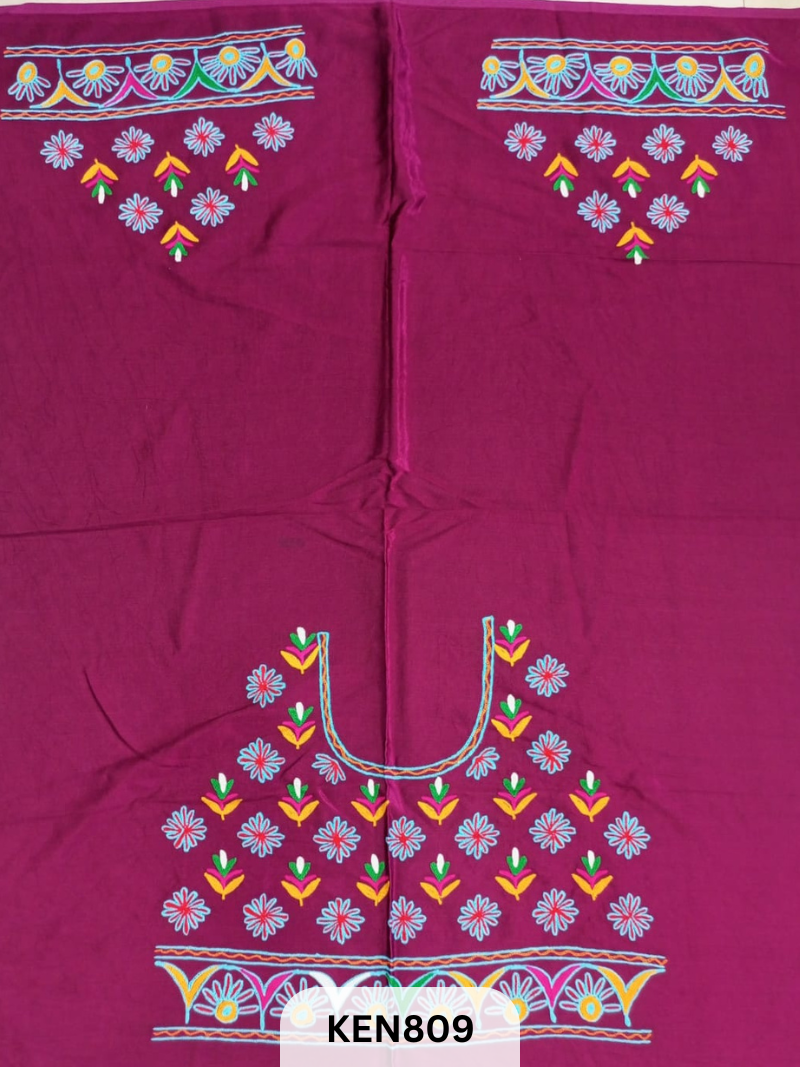 MASHRU HANDWORK BLOUSE PIECE