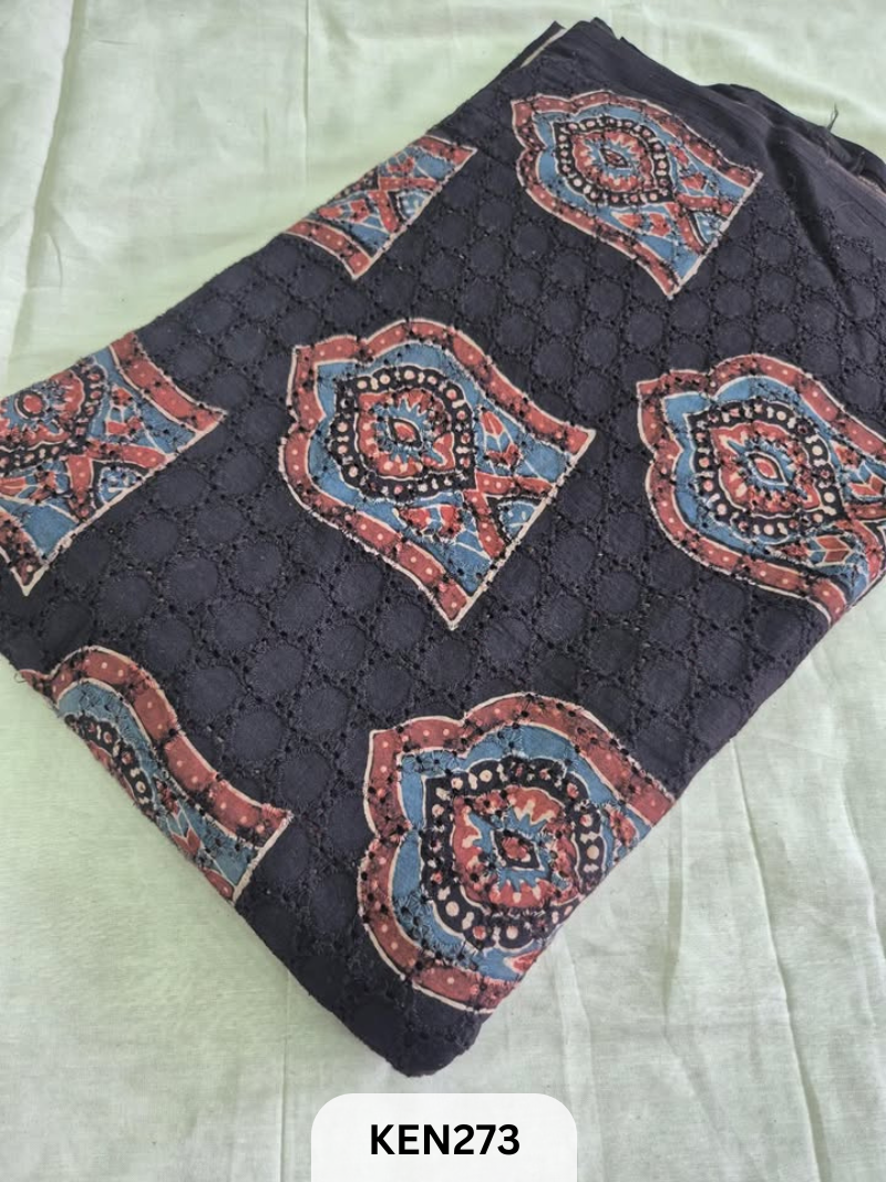 HAKOBA NATURAL HANDBLOCK PRINT-1 MTR
