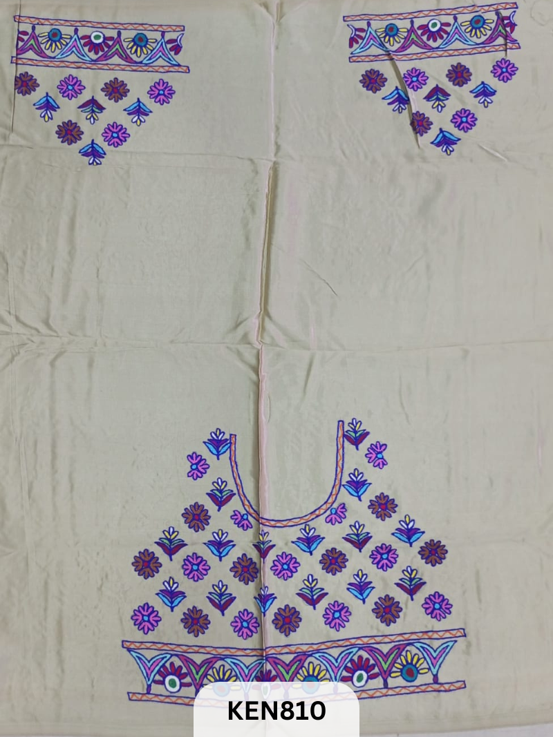 MASHRU HANDWORK BLOUSE PIECE