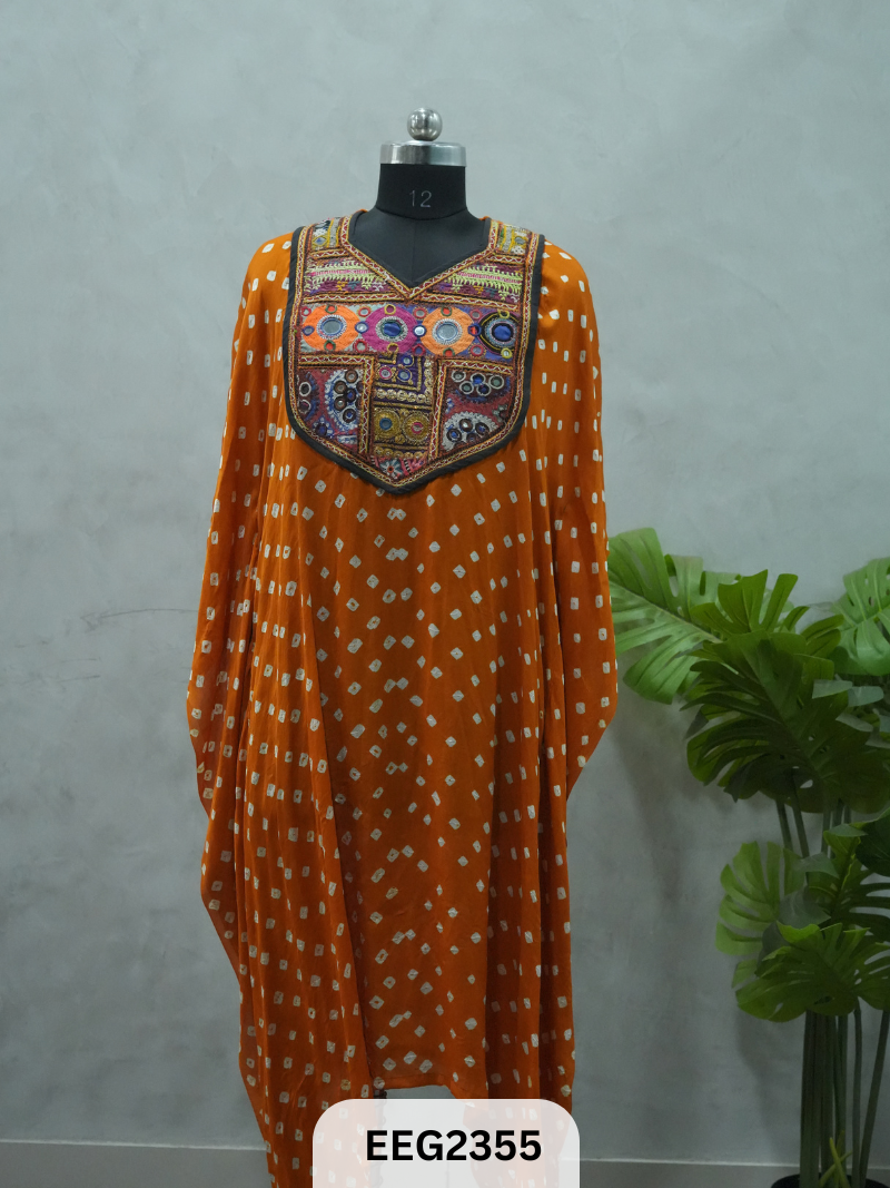 KUTCH PATCHWORK BHANDHEJ MODAL KHUFTAN-FREE SIZE