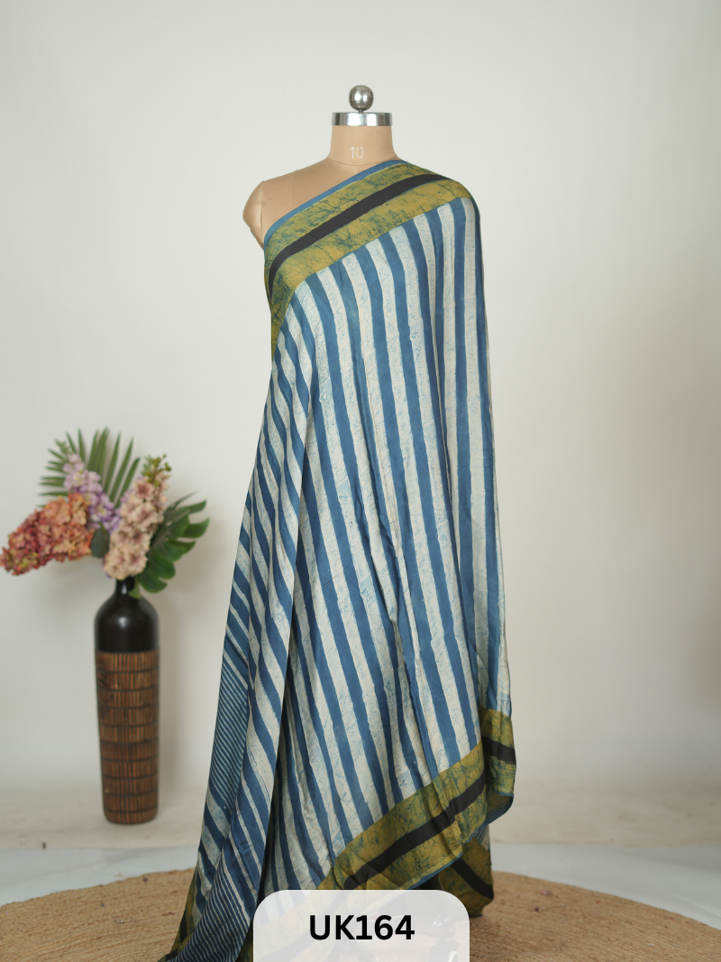 MODAL HANDBLOCK DUPATTA