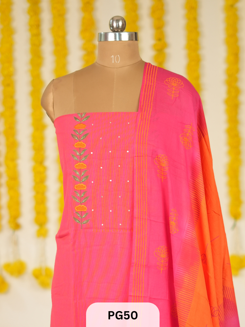PREMIUM SOFT COTTON HANDBLOCK SALWAR SUIT
