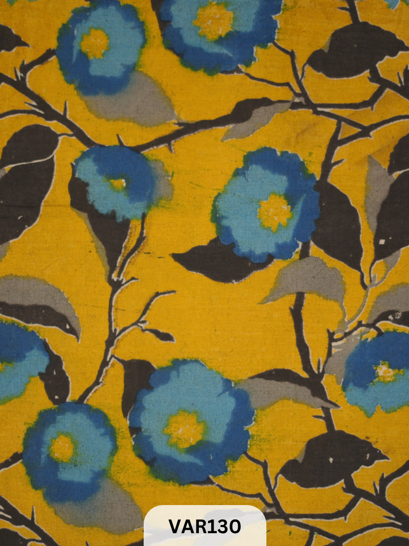KALAMKARI HANDBLOCK PRINT- FABRIC -1mtr