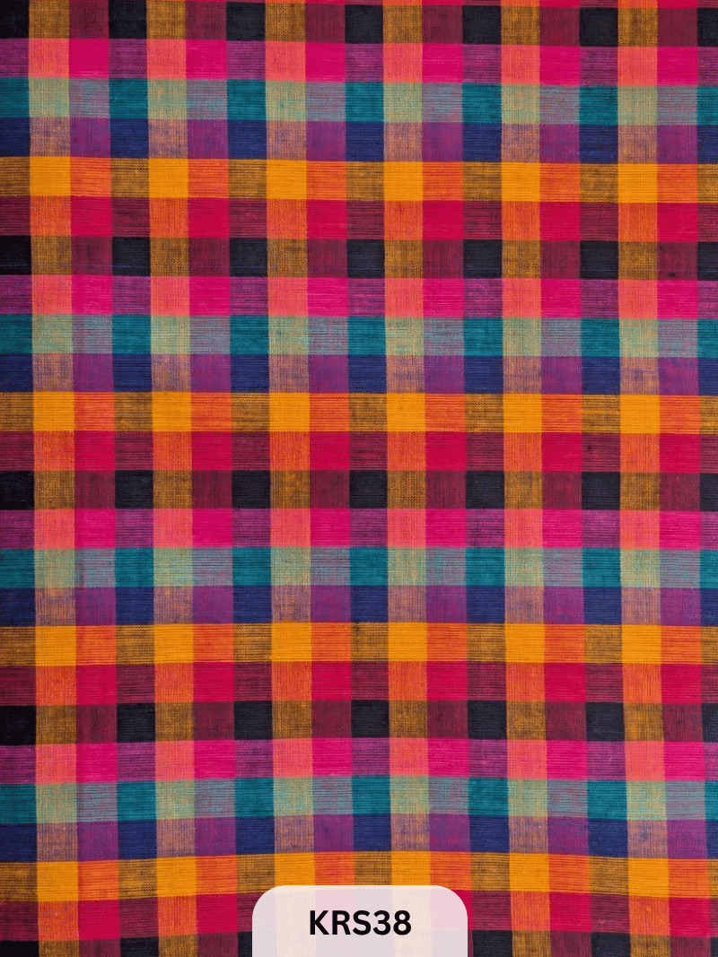 MADRAS KATTAM FABRIC-1 MTR