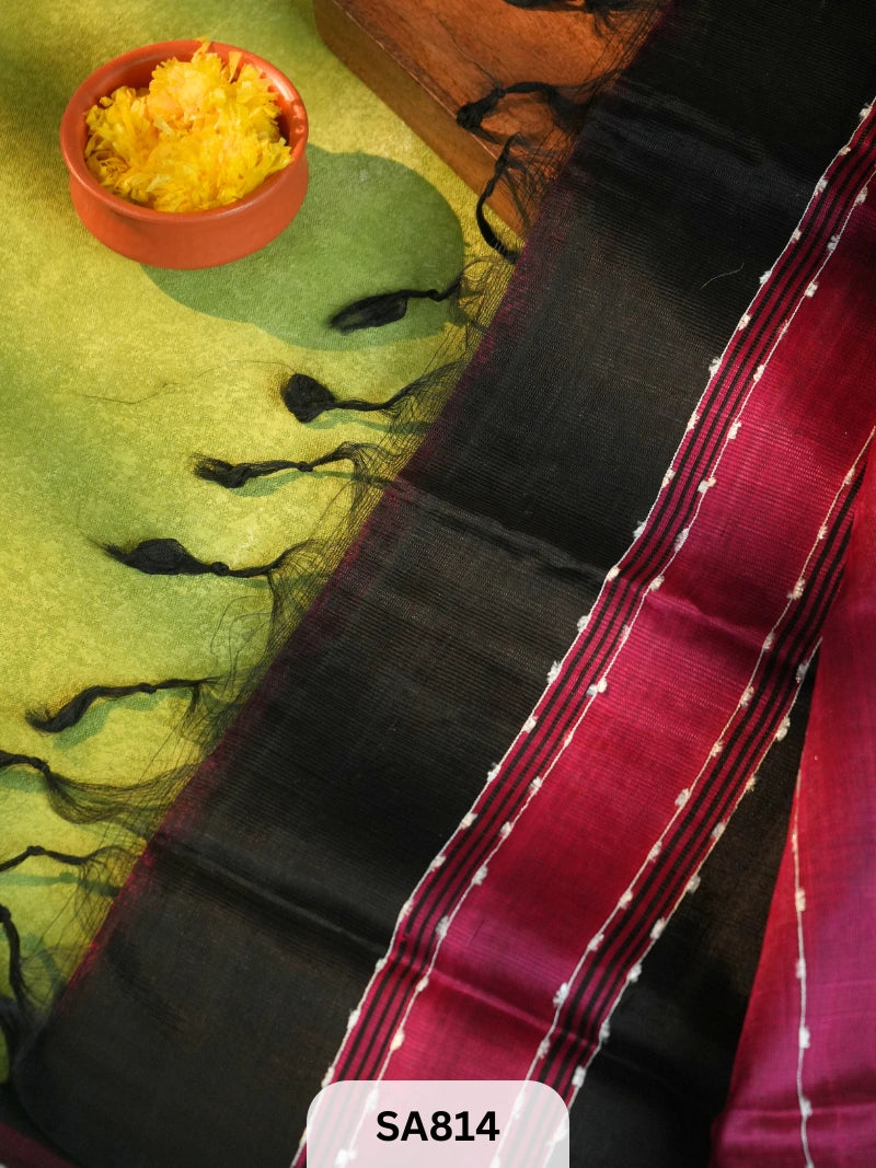 MANGALGIRI PATTU JUTE BUTTA SAREES