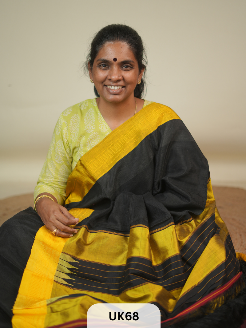 ILKAL GAYATRI PLAIN SAREE