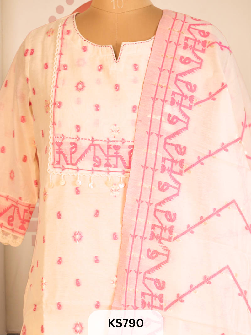 MADNESS- JAMDHANI WEAVE SALWAR SUIT