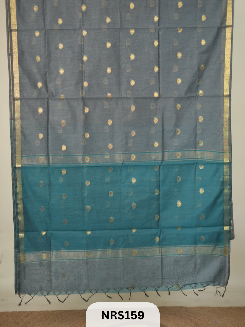 CHANDERI INSPIRED MAHESWARI SAREE
