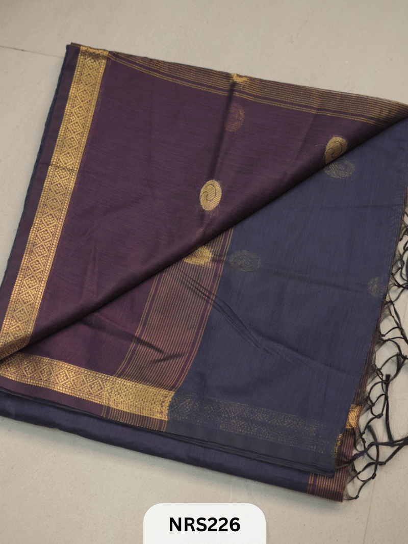 CHANDERI INSPIRED MAHESWARI SAREE