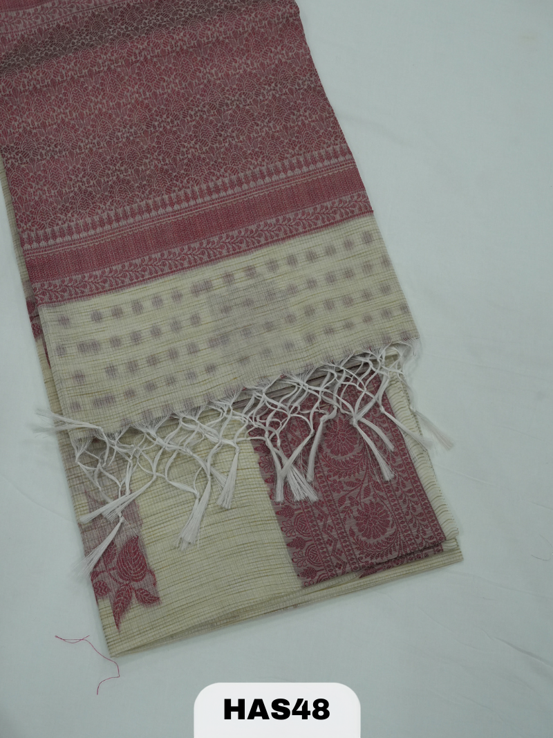 BANARAS COTTON JACQUARD SAREE