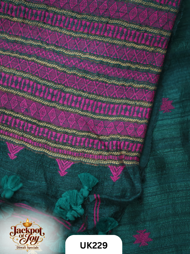 Exclusive Bhujodi Pure Matka Silk Saree