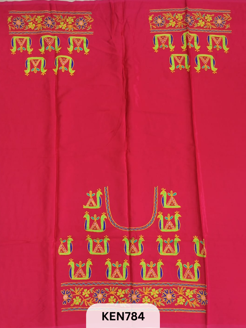 MASHRU HANDWORK BLOUSE PIECE