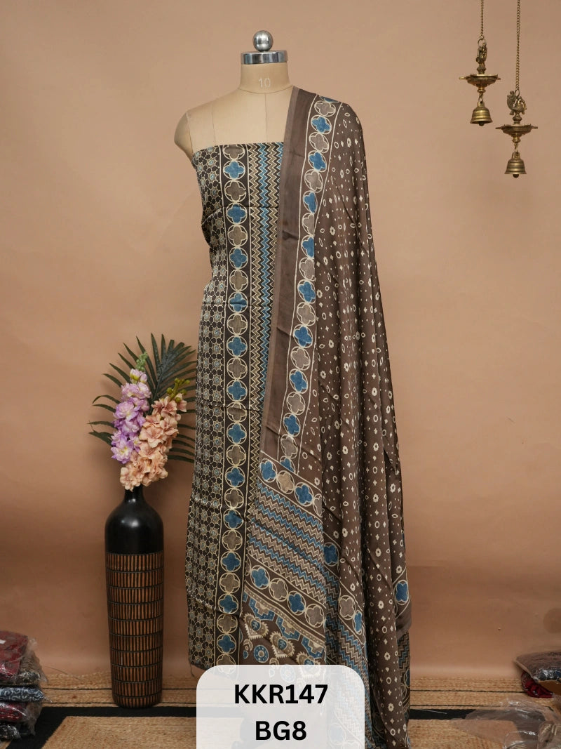 MODAL AJRAKH SALWAR SUIT