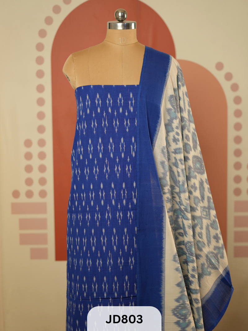 IKKAT POCHAMPALLY HANDLOOM SALWAR SUIT