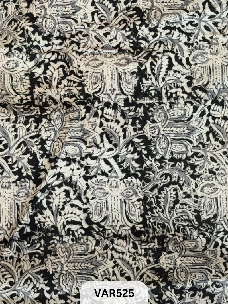 Kalamkari Hand printed - Fabric -1.5mtr