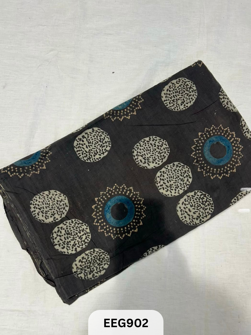 COTTON AJRAKH FABRIC-1MTR
