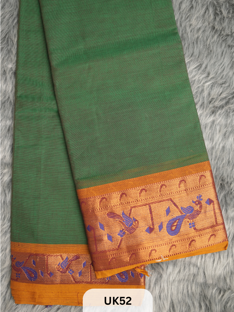 CHETTINAD COTTON PAITHANI BORDER SAREE