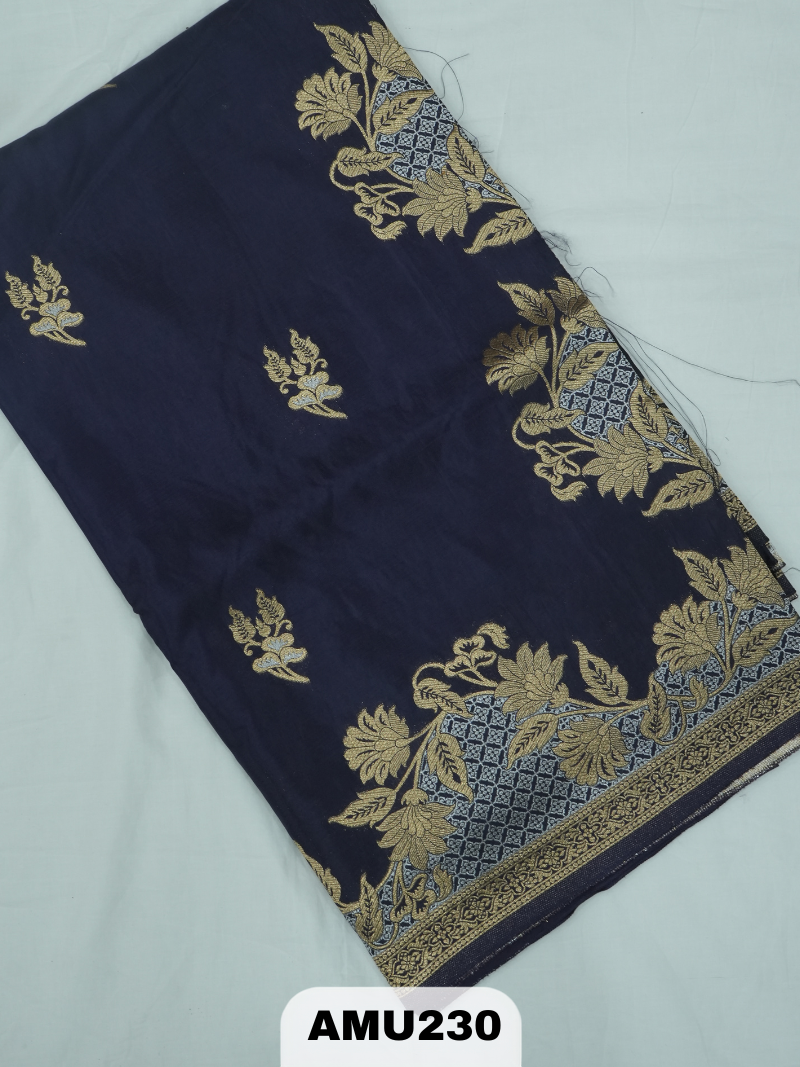 BANARAS RUSSIAN SILK SAREE WITH PRINTED