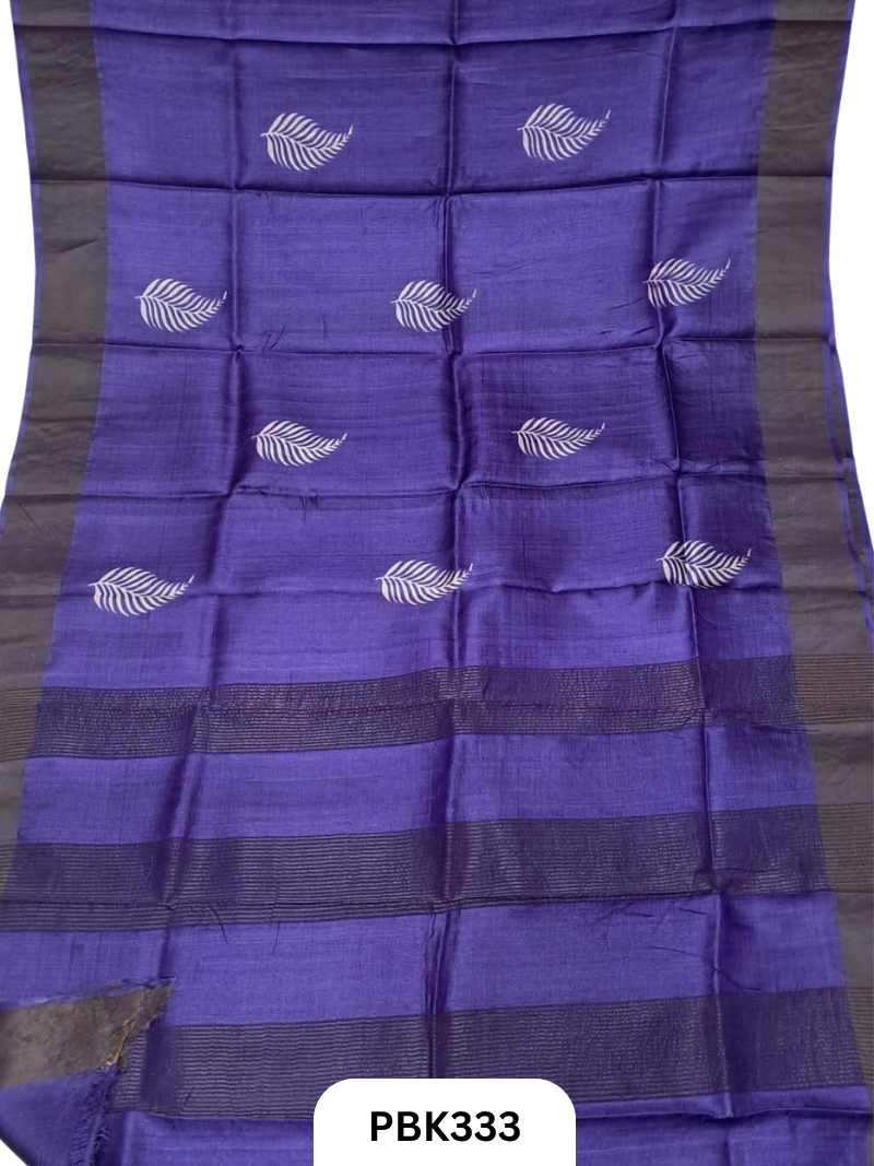 Pure Handloom Tussar Silk Saree