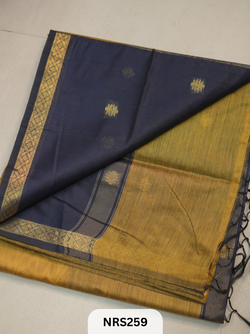 CHANDERI INSPIRED MAHESWARI SAREE