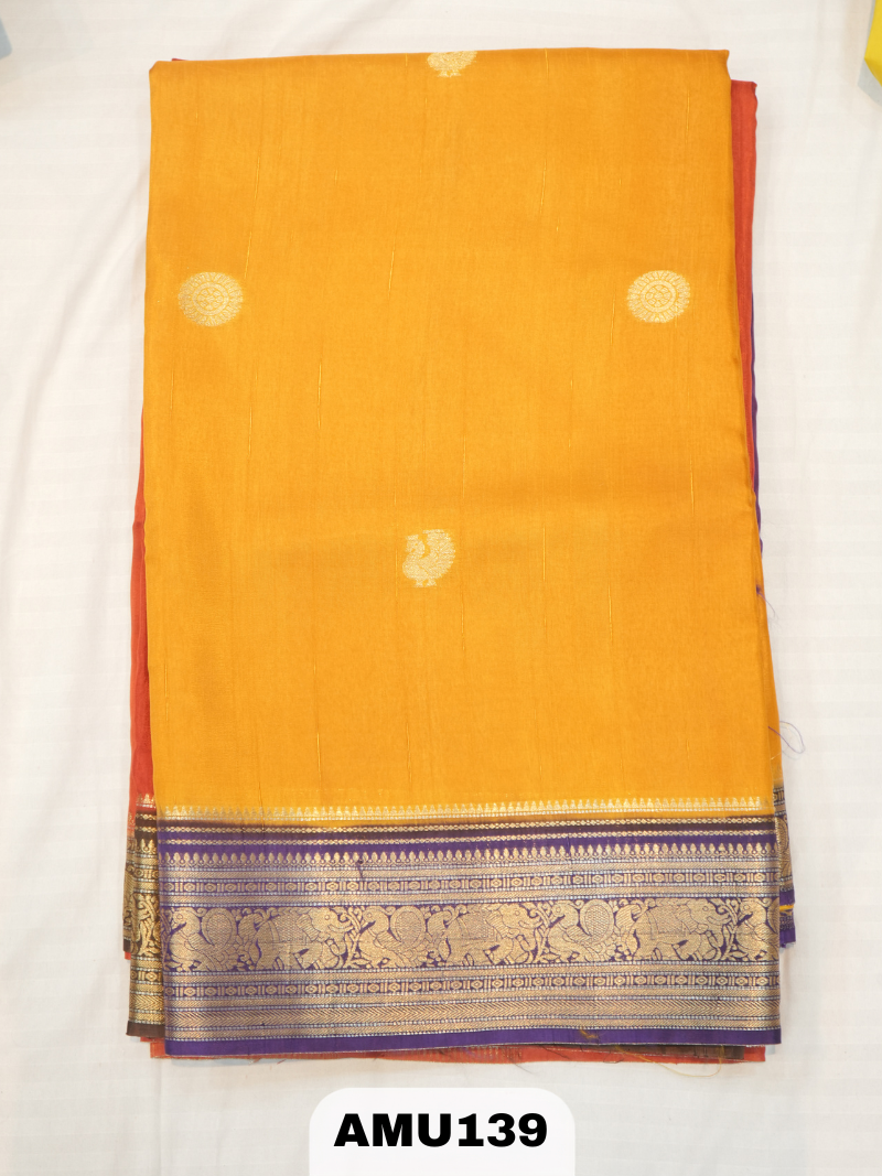 Banarasi Kadhi Semi Tussar saree