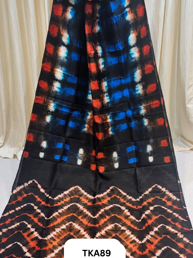 Pure Bishnupuri Silk - Shibori work saree