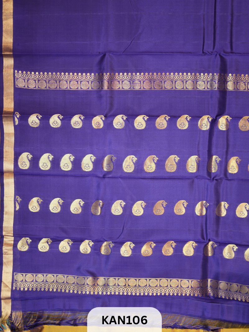 KANCHIPURAM HANDLOOM SMALL BORDER