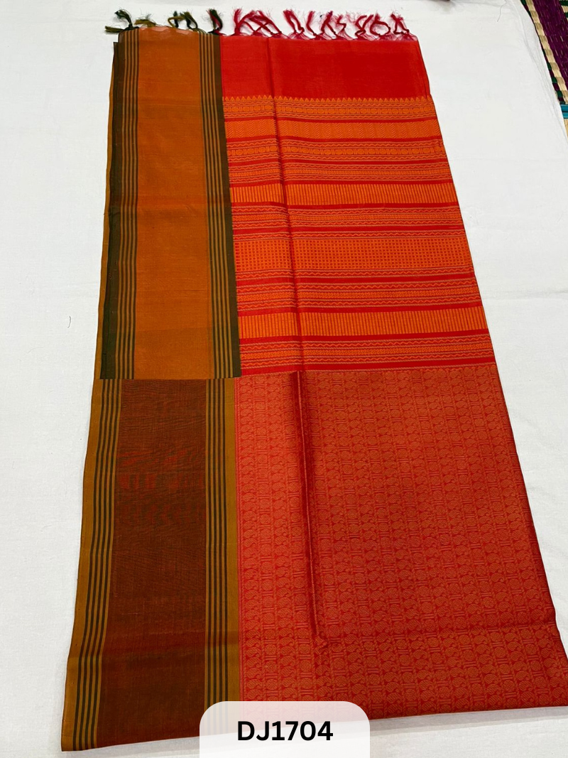 KALASHETRA PURE SILK COTTON SAREE