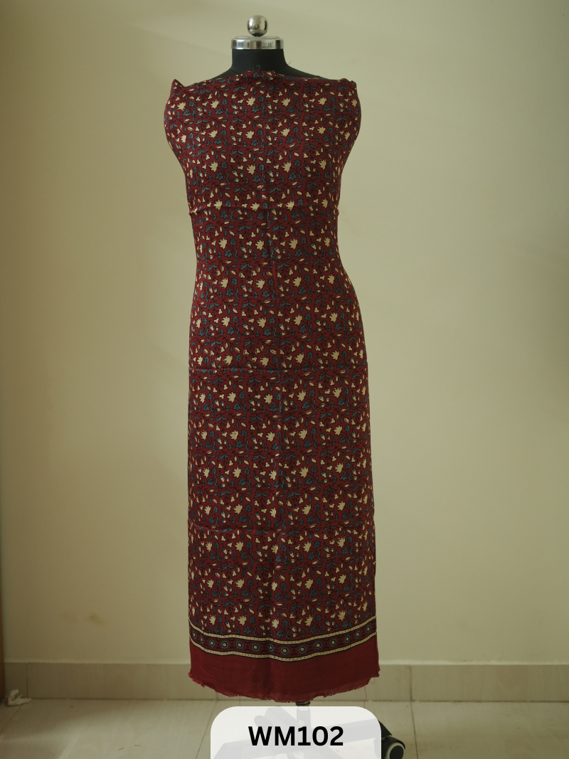 MODAL AJRAKH HANDBLOCK 2.5MTS TOP