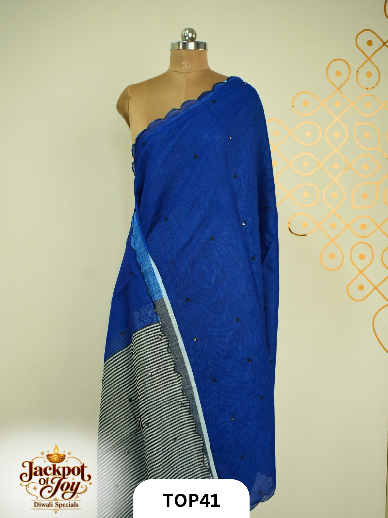 Fancy Foil Saree