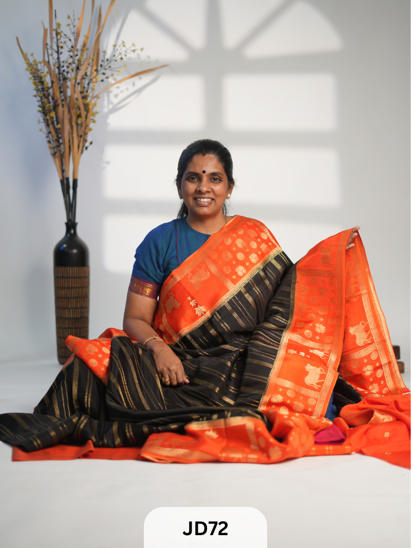 BINNY CREPE SILK SAREE