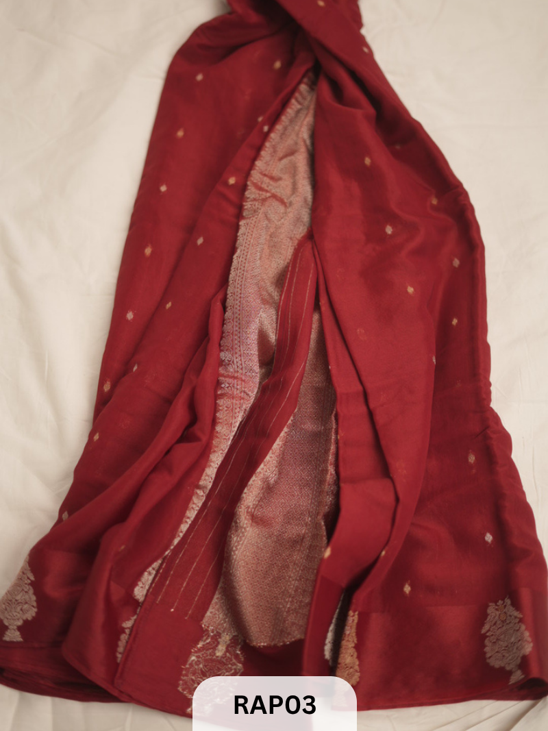 SEMI MYSORE CREPESILK SAREE