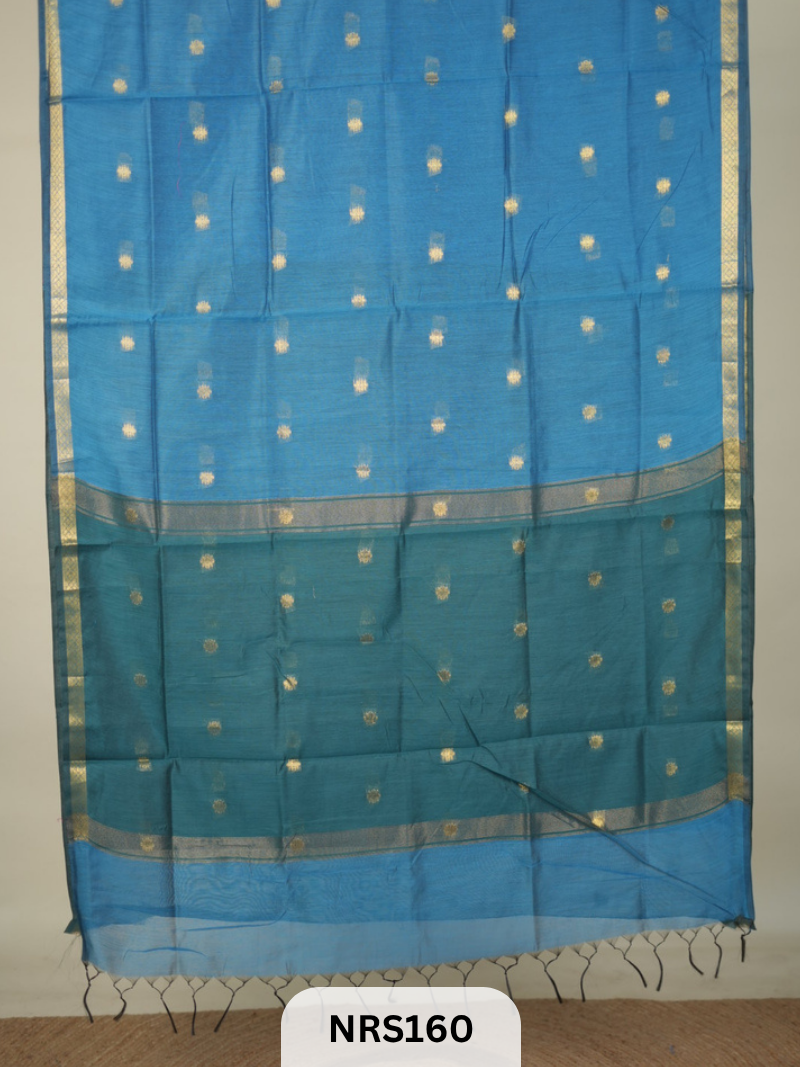 CHANDERI INSPIRED MAHESWARI SAREE