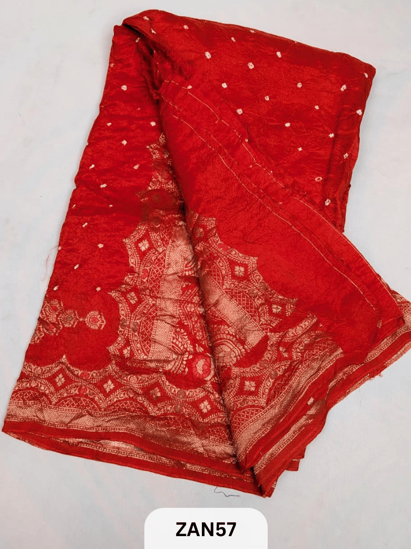 BANARASI WITH BANDHINI SAREE