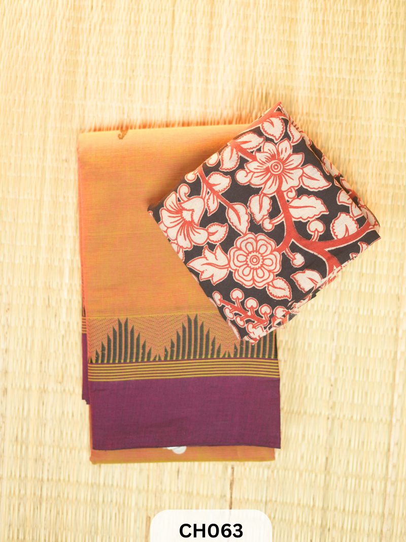 Karaikudi Special Sarees With Kalamkari Blouse Saree Story with Shanmuga Priya