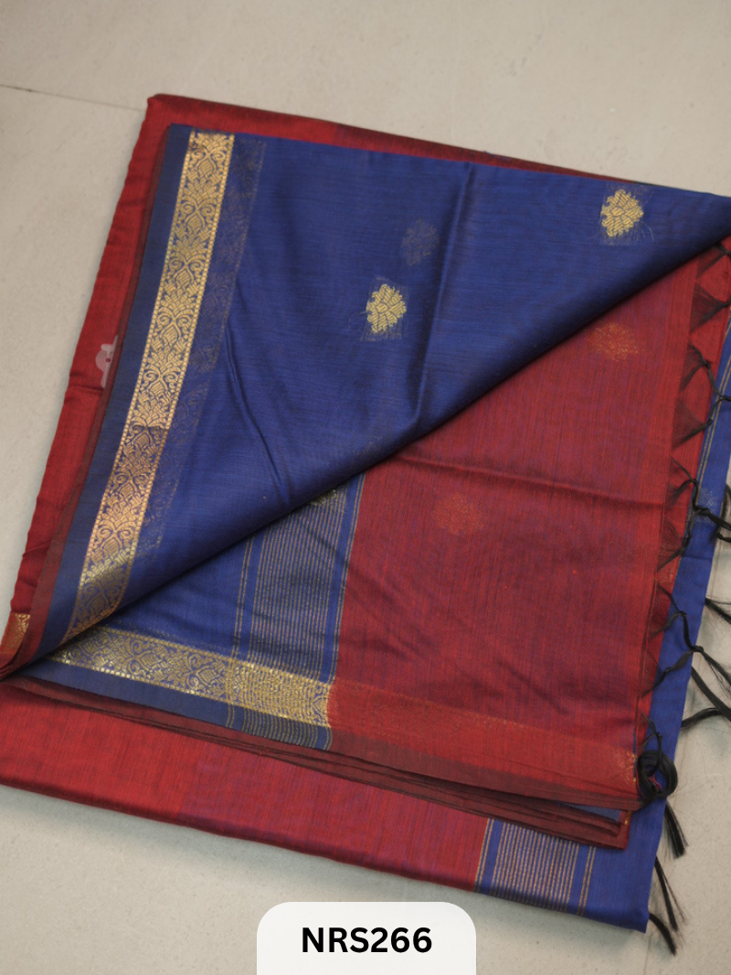 CHANDERI INSPIRED MAHESWARI SAREE