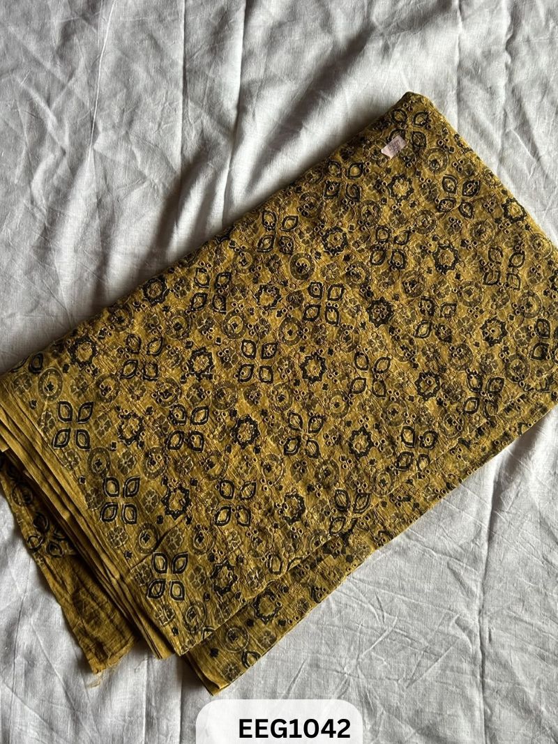 PREMIUM COTTON HAKOBA AJRAKH FABRIC-1MTR