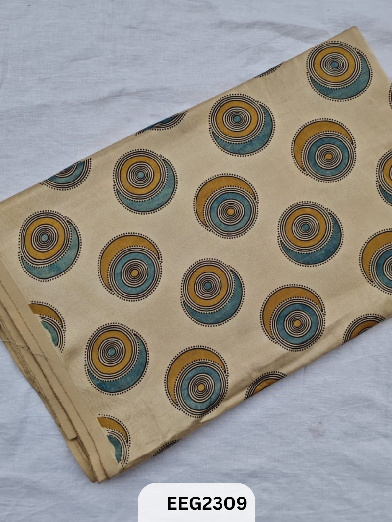 MASHRU AJRAKH FABRIC PRINT-1 MTR