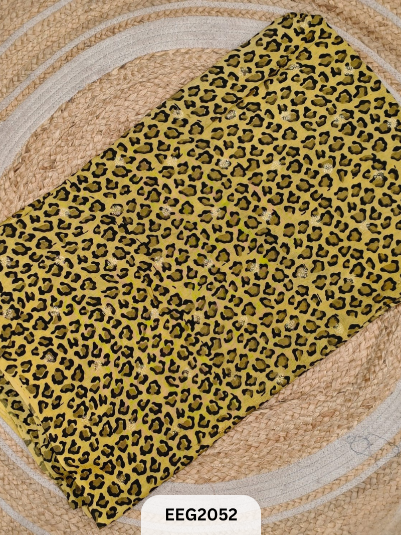 DOLA SILK AJRAKH FABRIC-1MTR