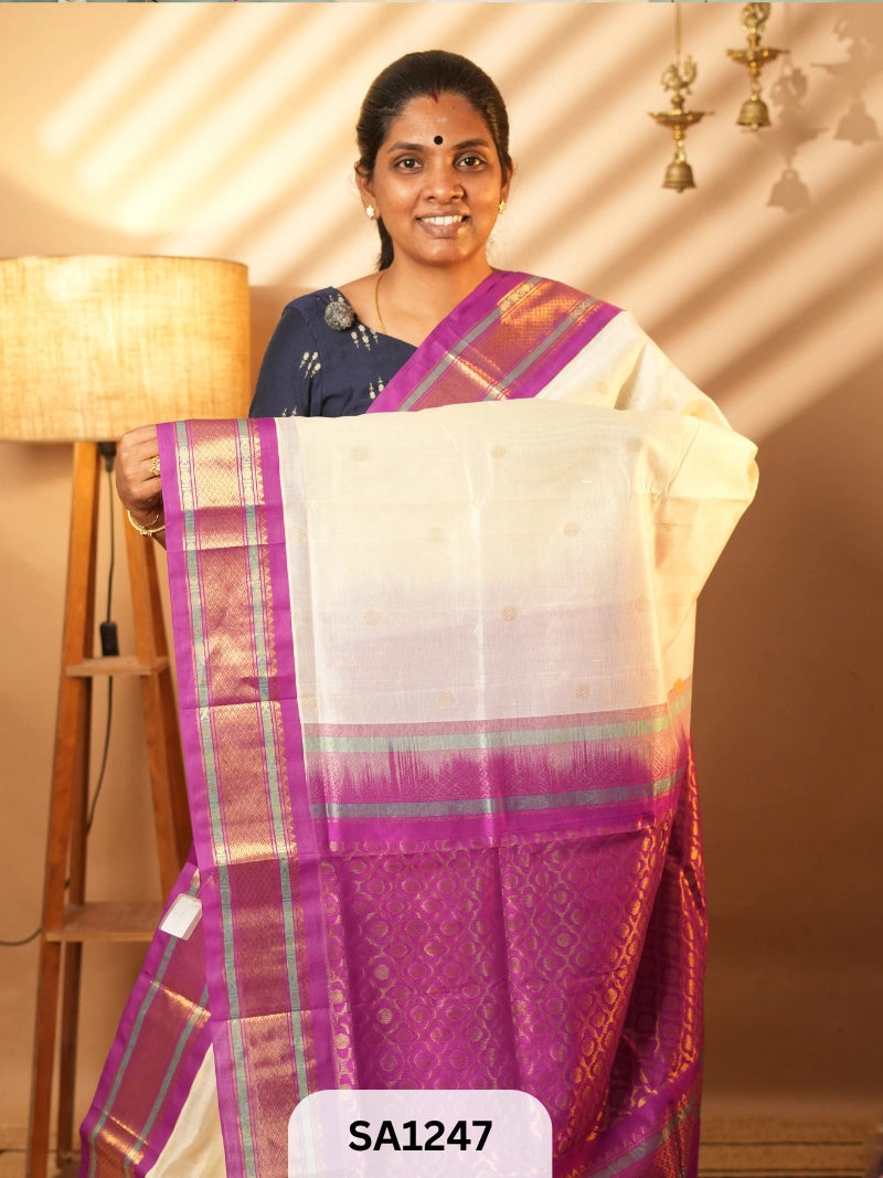 PURE HANDLOOM SILK COTTON SAREE