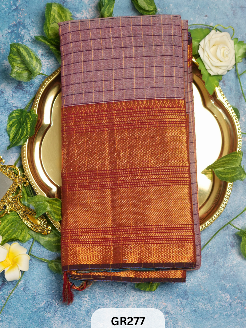 Narayanipet cotton sarees with Big Border Saree Story with Shanmuga Priya