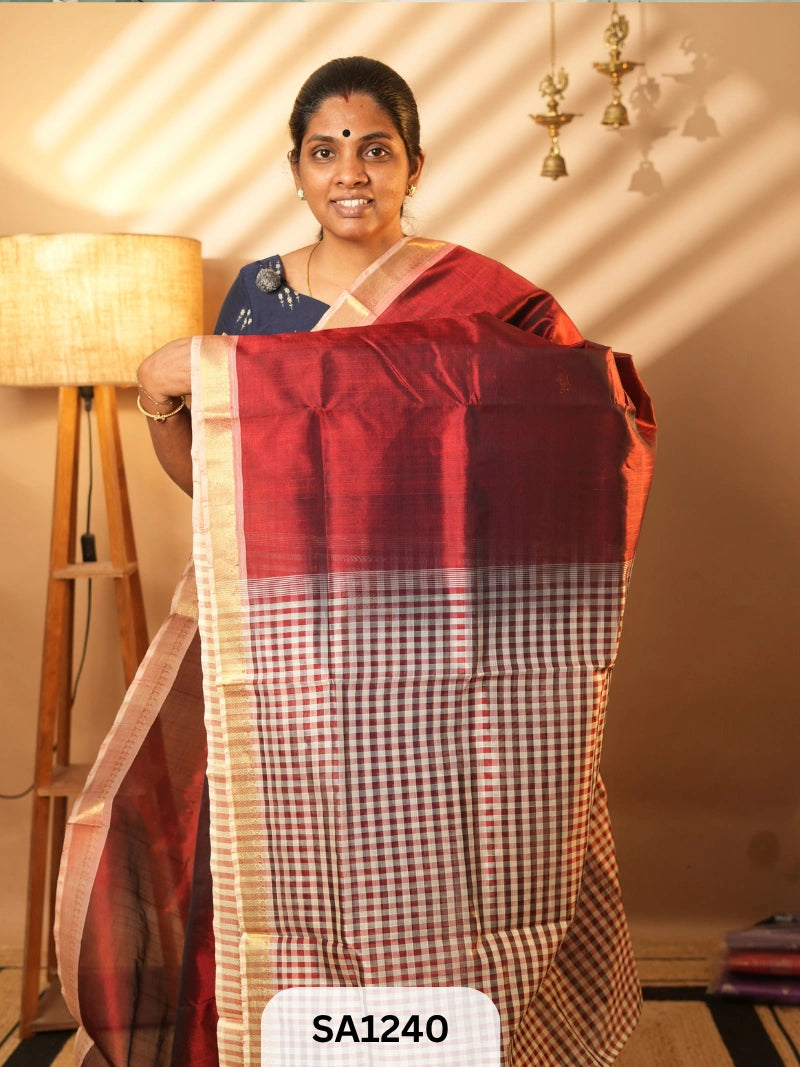PURE HANDLOOM SILK COTTON SAREE