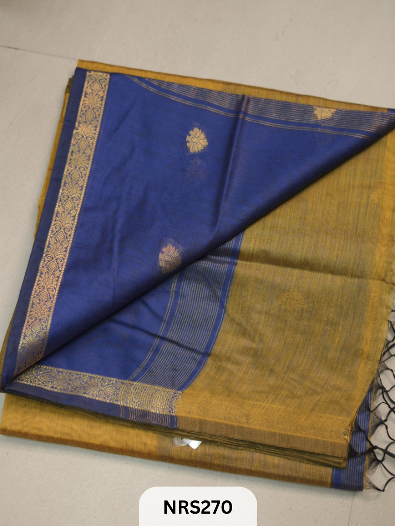 CHANDERI INSPIRED MAHESWARI SAREE