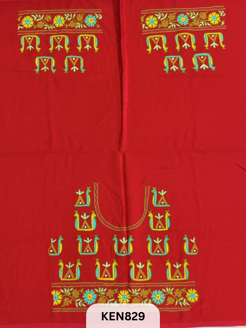 MASHRU HANDWORK BLOUSE PIECE