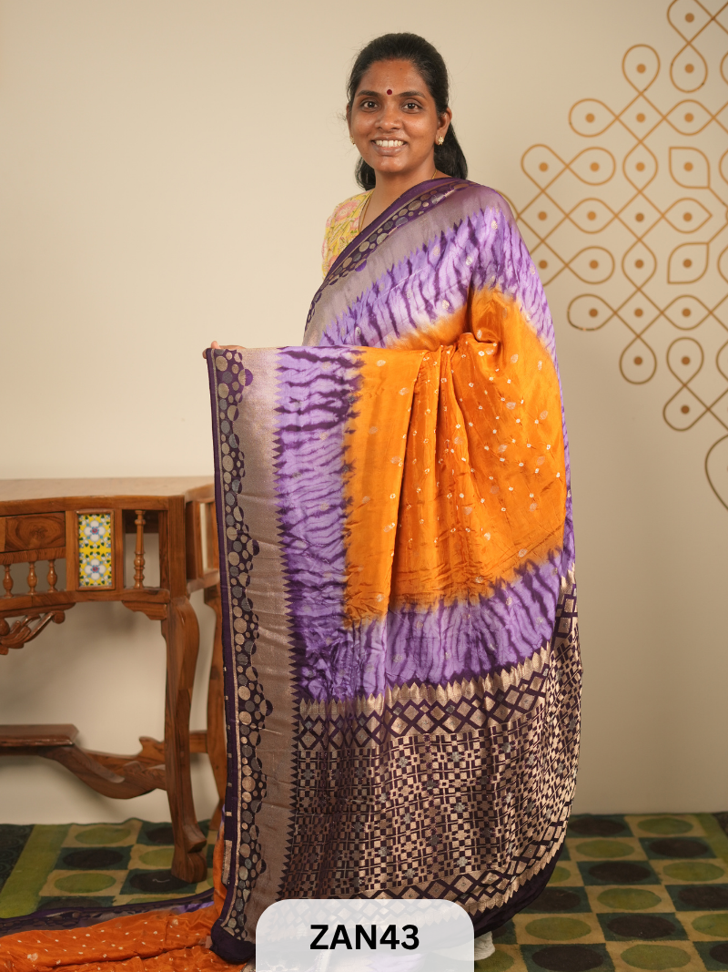 BANARASI BANDHINI - VISCOSE SAREE