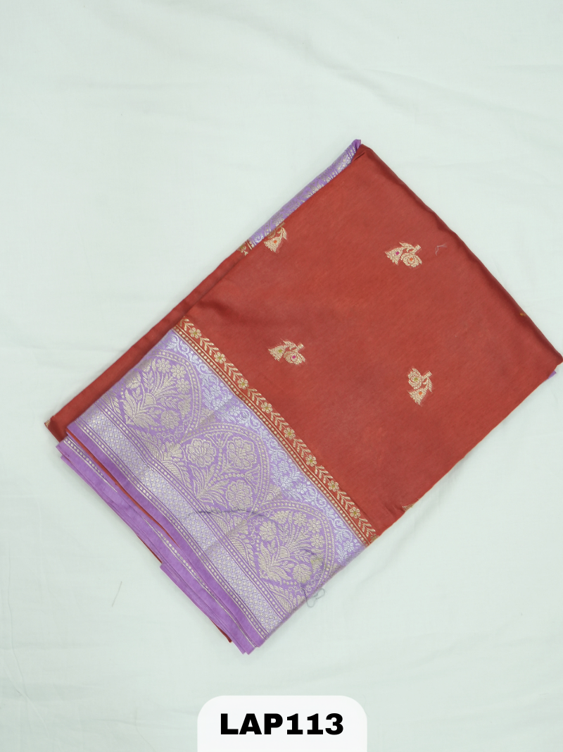 Banaras kora dupion silk saree