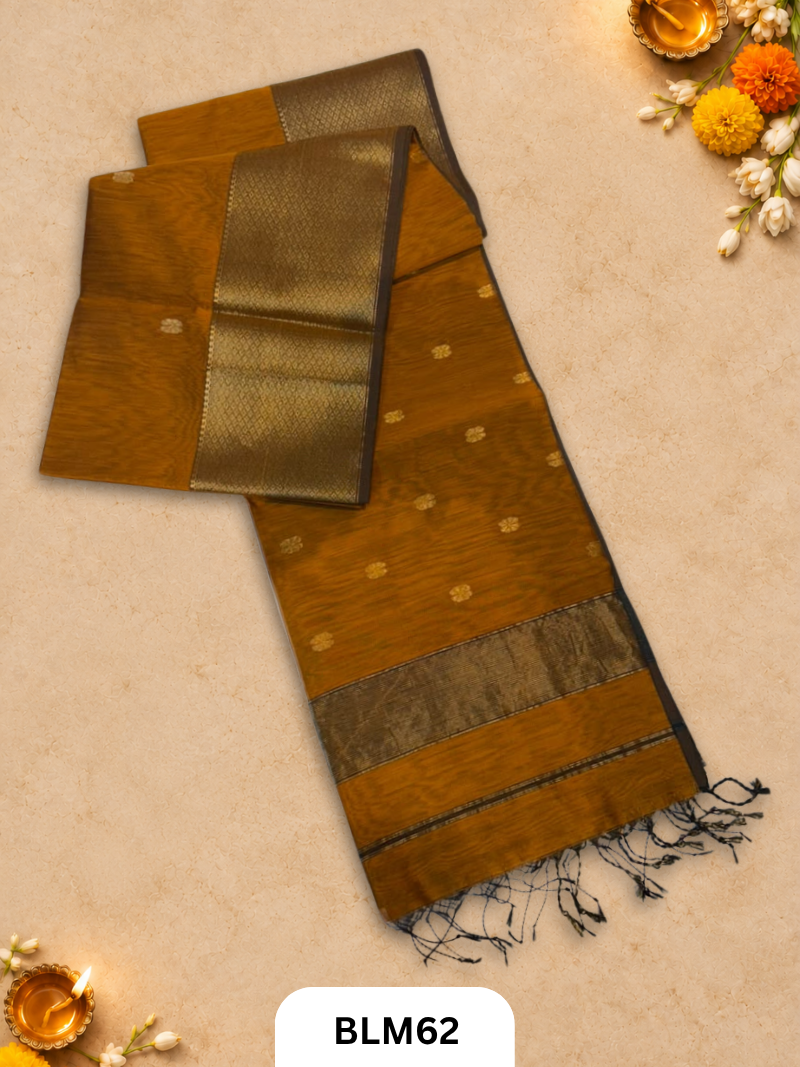 Big & Small Border Butidaar Saree